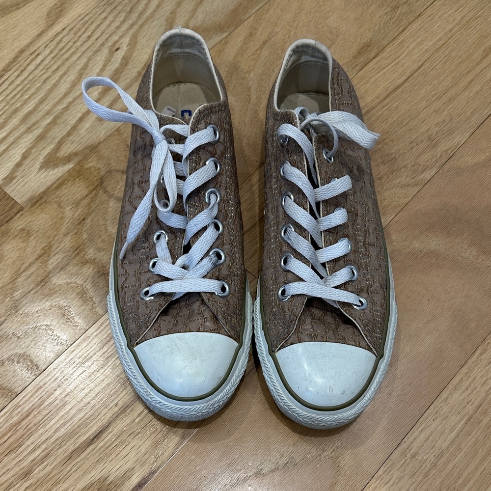 Converse Brown and White Women's Sneakers